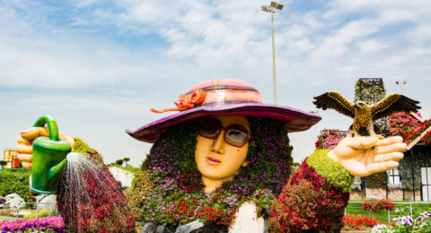 حديقة دبي المعجزة.. أكبر حديقة زهور طبيعية في العالم